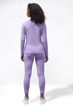 LS Picoting Ribbed T-Shirt & Leggings Set