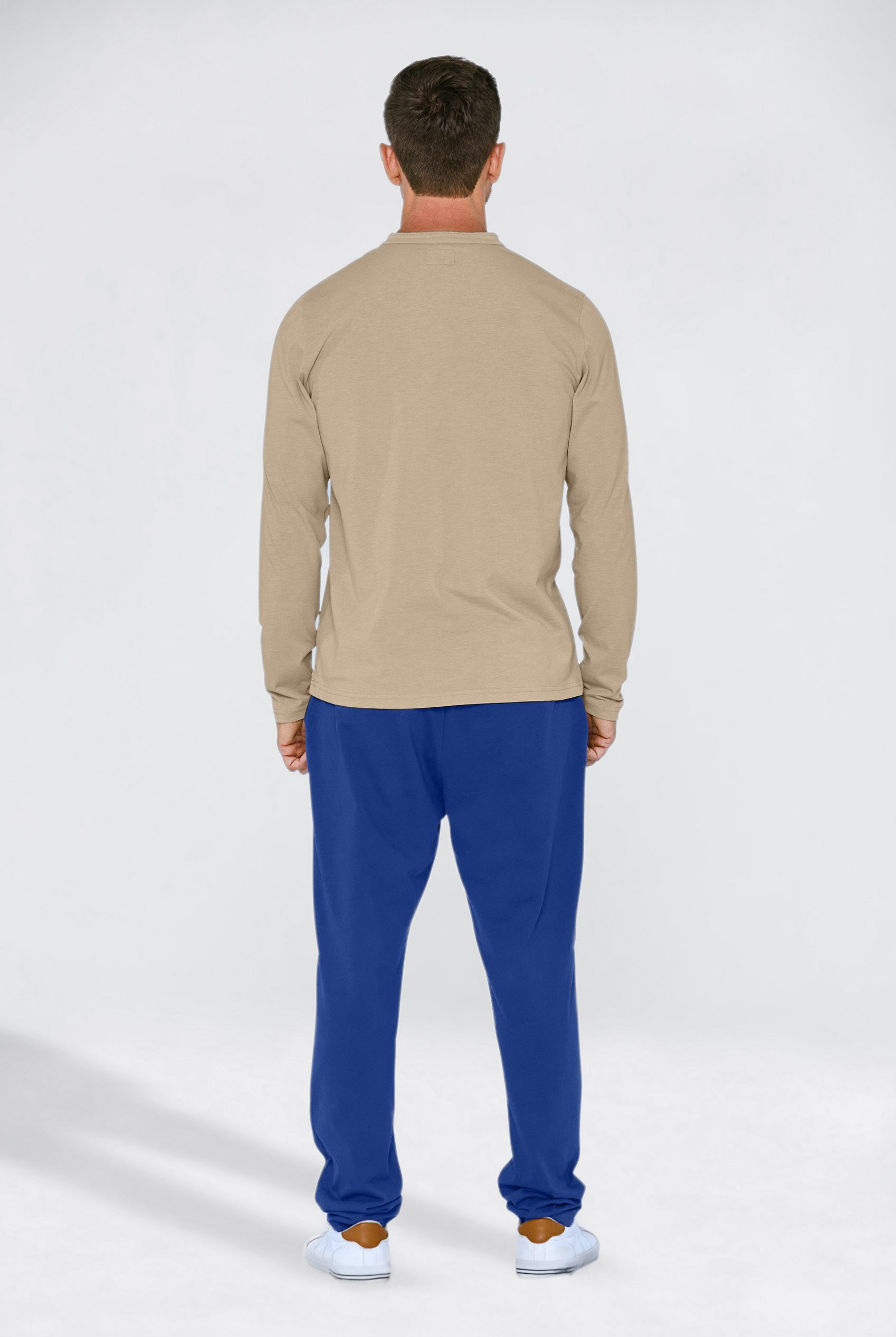 Men's Solid Pyjamas Set