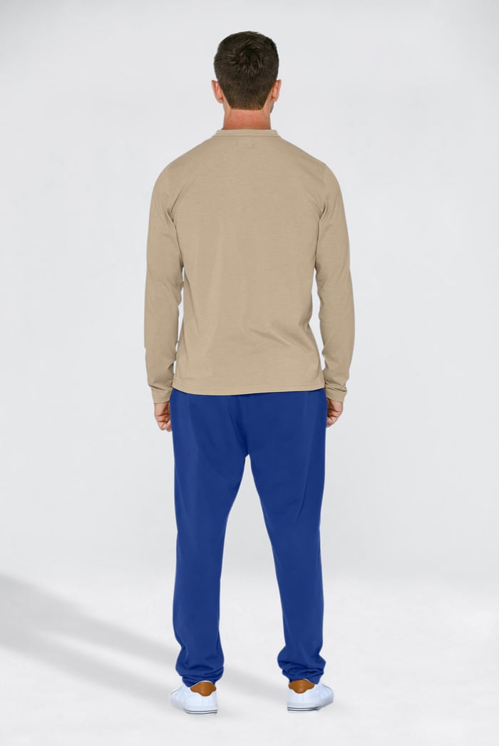 Men's Solid Pyjamas Set