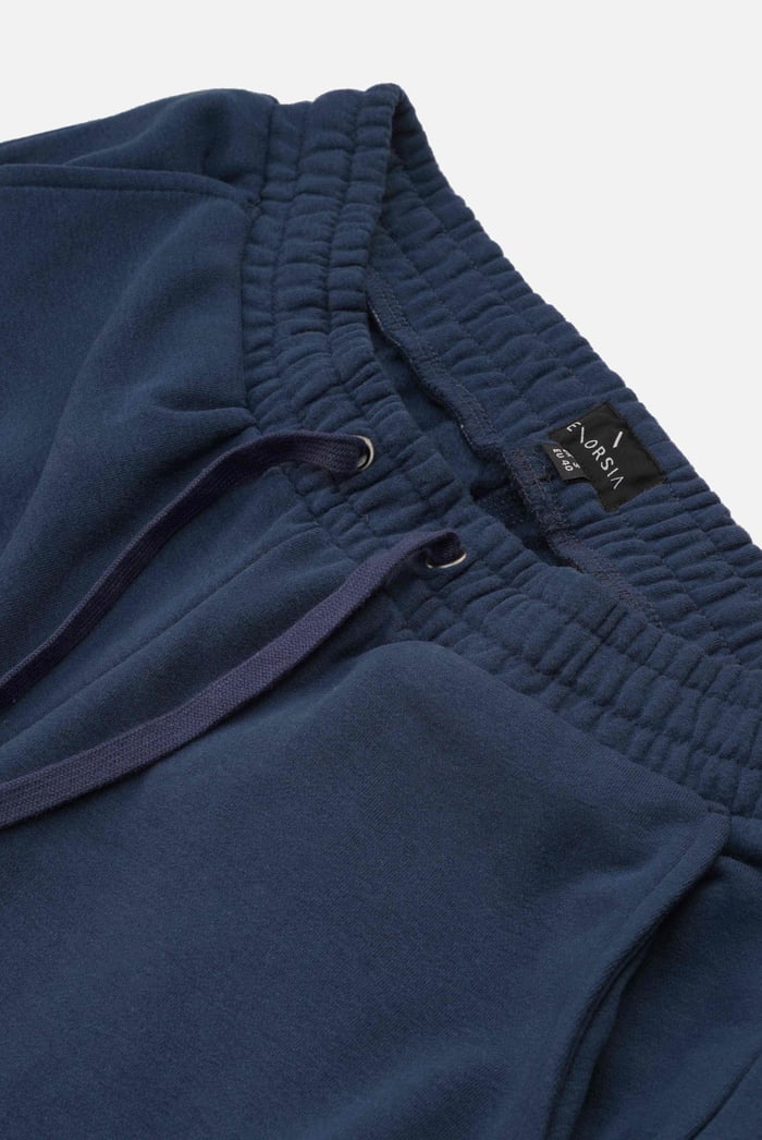 Mens Fleece Joggers With Contrast Panels