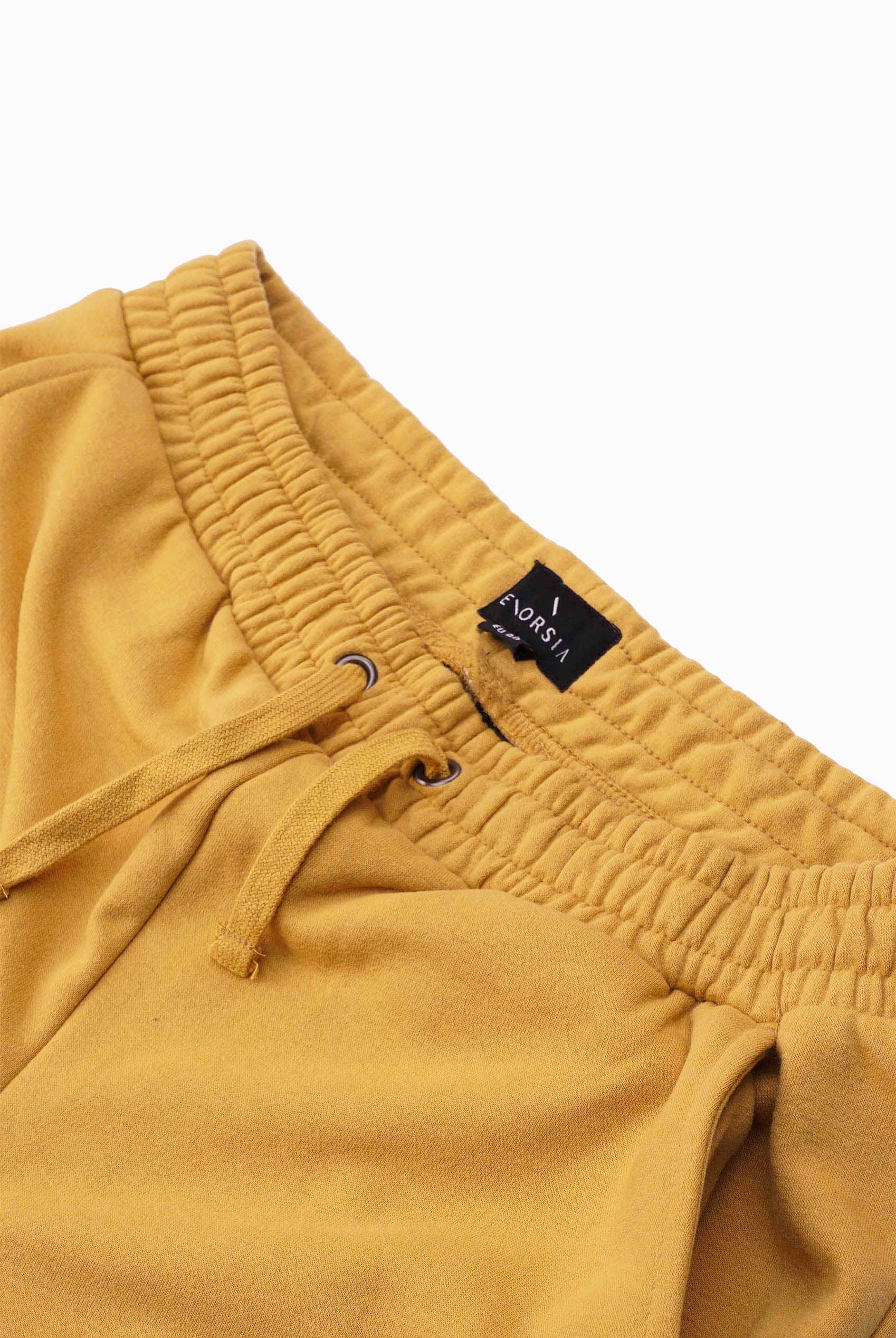 Mens Fleece Joggers With Contrast Panels