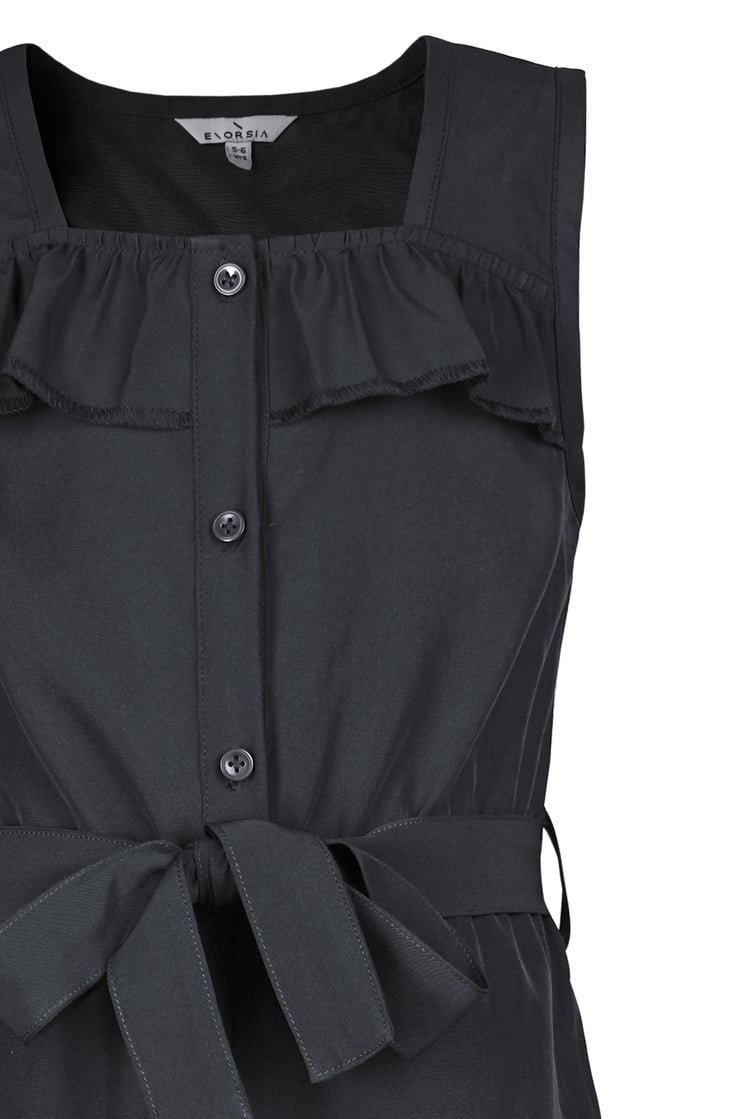 Ruffled Square Neckline Jumpsuit (5/6yrs-10/11yrs)