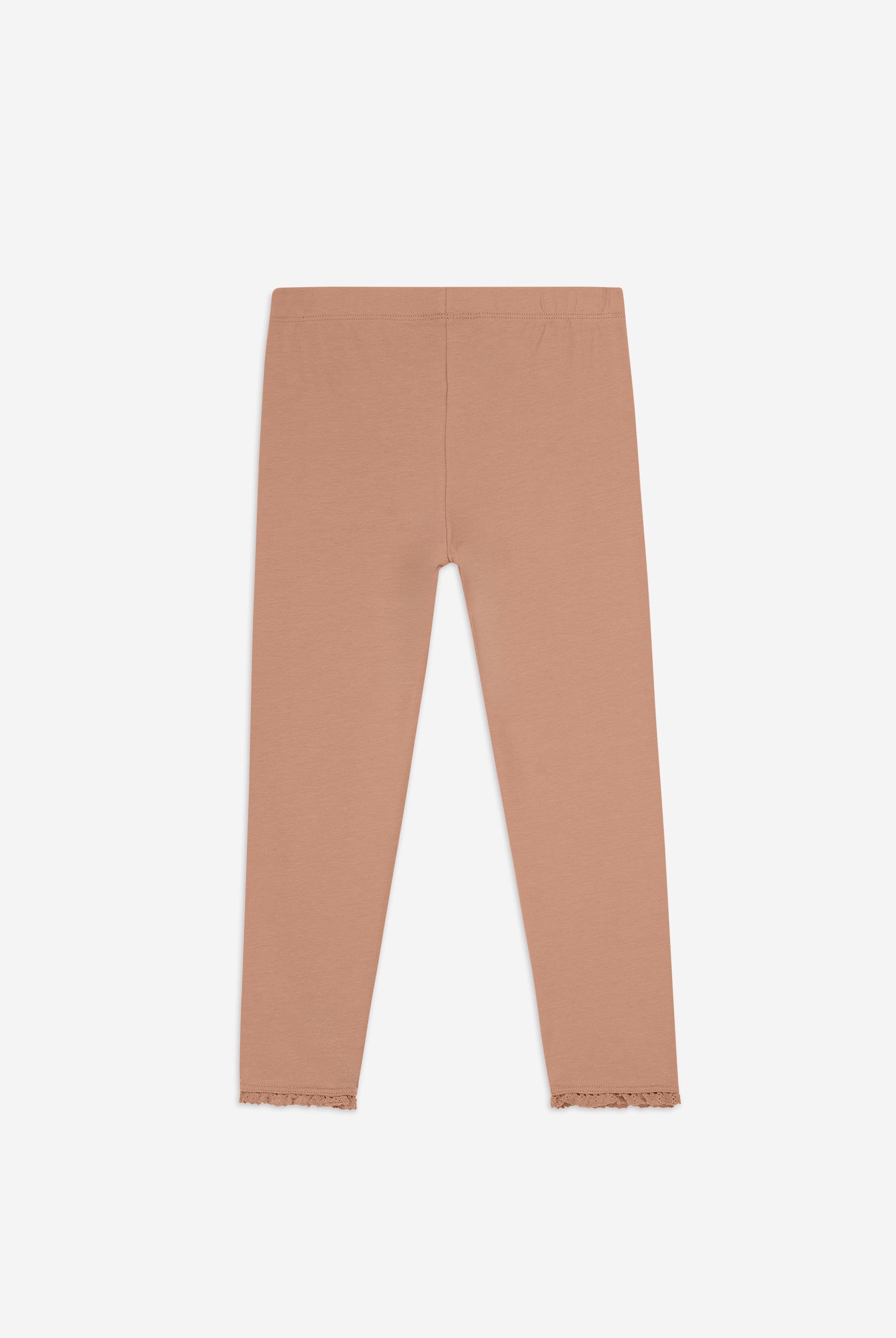 Girls Lace Frill Hem Leggings (12/18mths-6/7yrs)