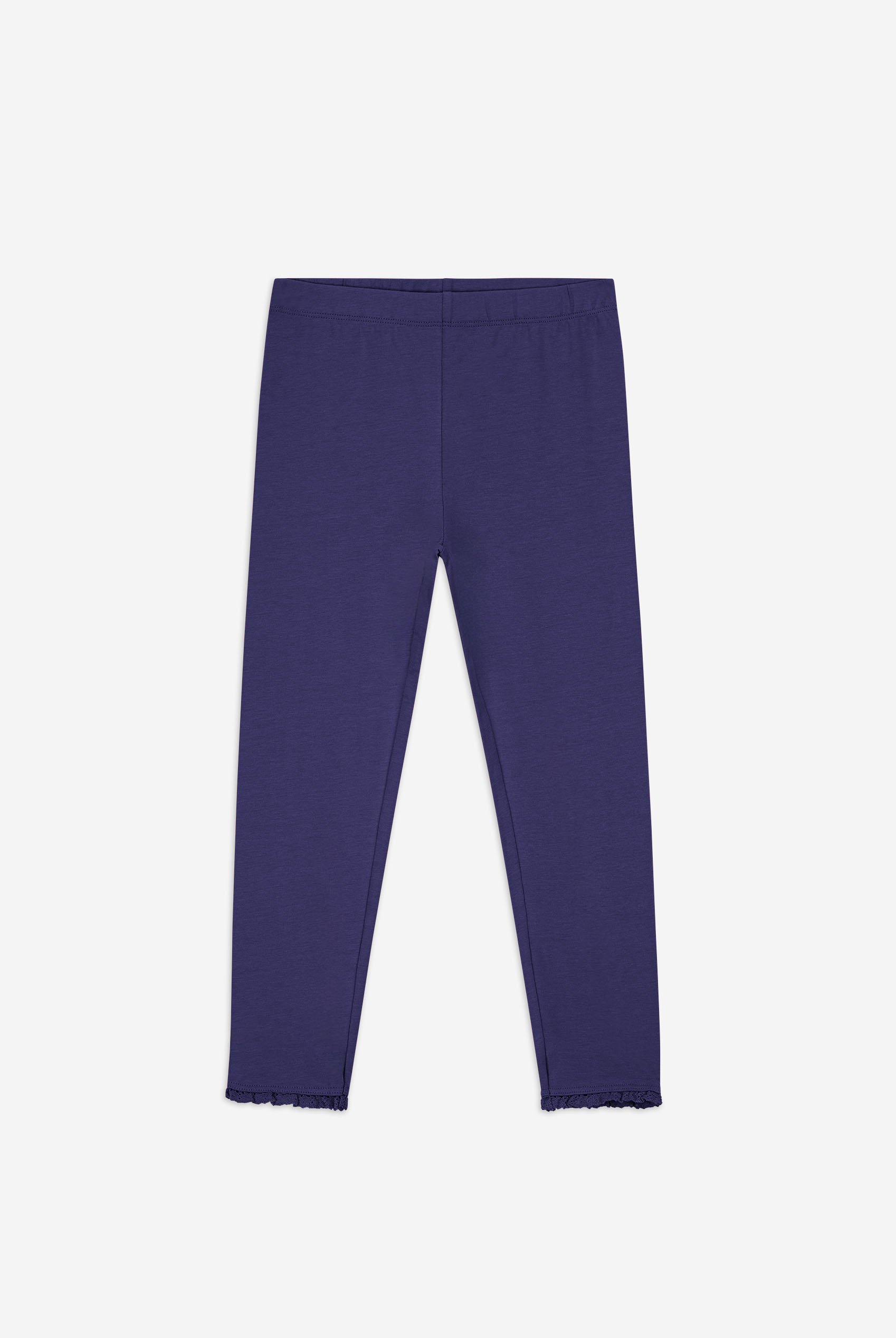 Girls Lace Frill Hem Leggings (12/18mths-6/7yrs)