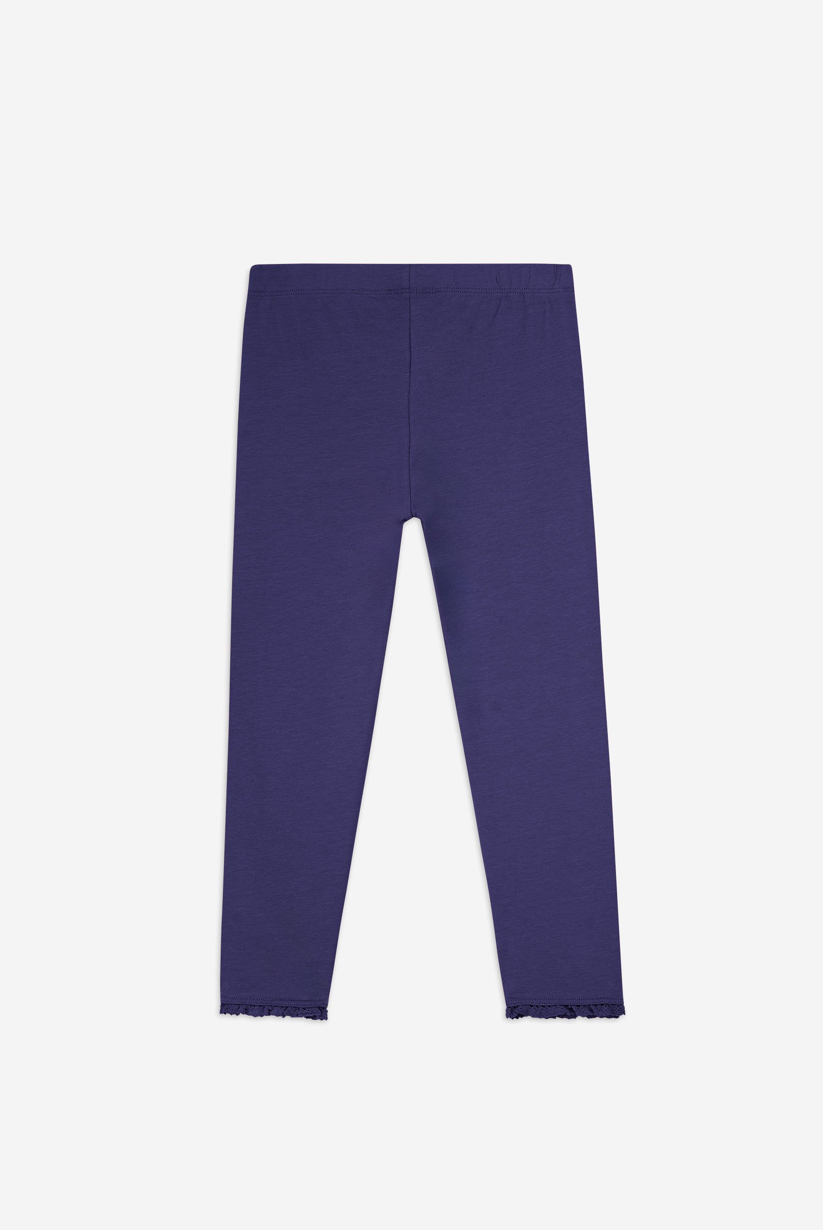 Girls Lace Frill Hem Leggings (12/18mths-6/7yrs)