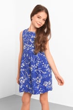 Garden Printed Sleeveless Dress (2/3yrs-8/9yrs)