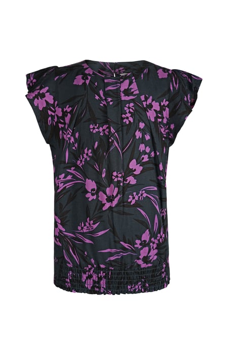 Green Garden Printed Smocked Waist Tops (2/3yrs-8/9yrs)