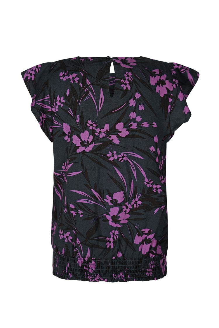 Garden Printed Smocked Waist Tops (2/3yrs-8/9yrs)