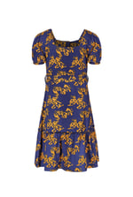 Square Neck Tiered Puff Sleeve Dress (2/3yrs-8/9yrs)