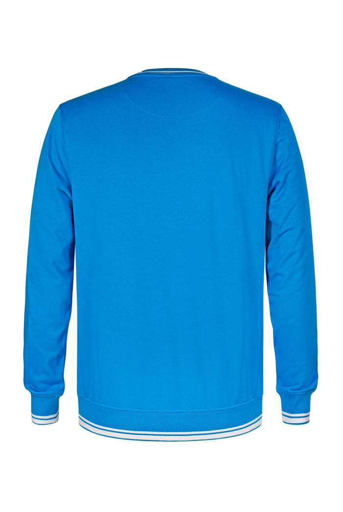 Simple & Significant Sweatshirt With Reflective Tape Detailing