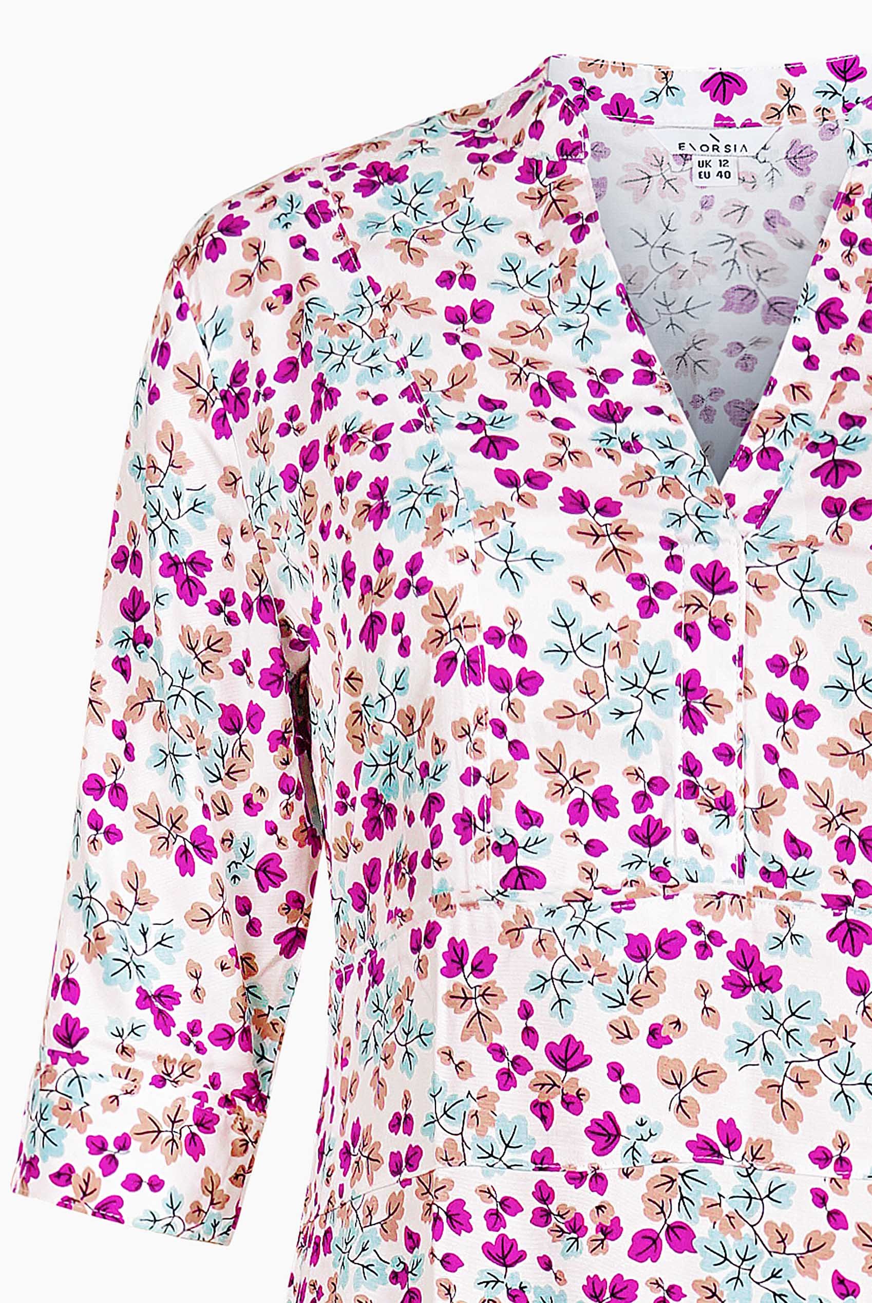 Floral Printed A-Line Maxi Dress