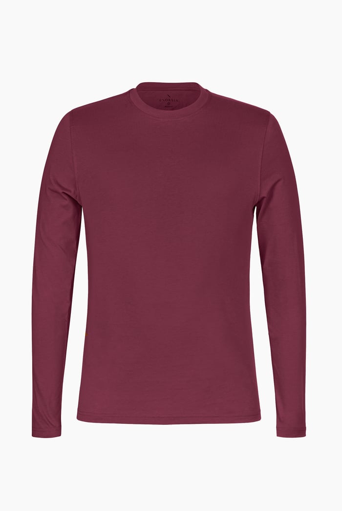 Men's Long Sleeve Cotton T-Shirt 2 Pack
