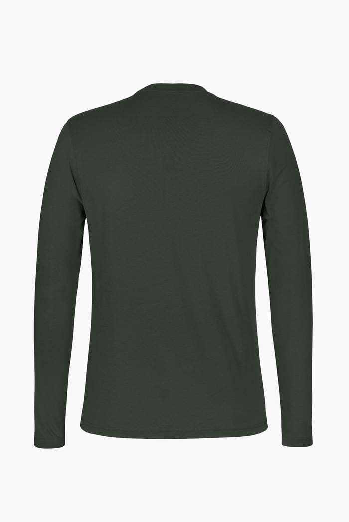 Men's Long Sleeve Cotton T-Shirt 2 Pack