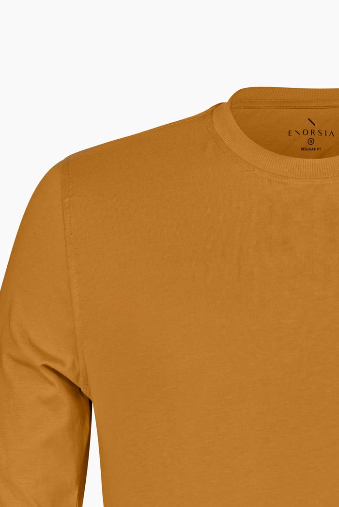 Men's Long Sleeve Cotton T-Shirt 2 Pack