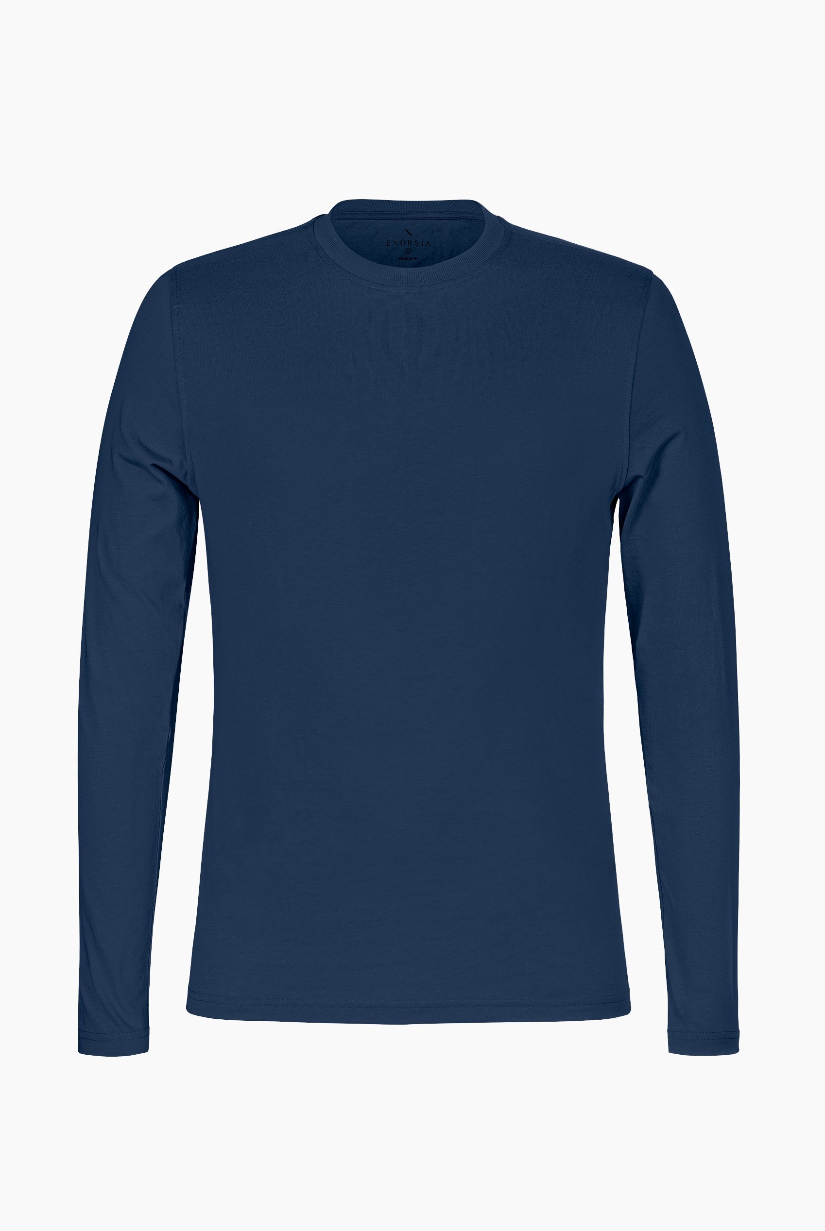 Men's Long Sleeve Cotton T-Shirt 2 Pack