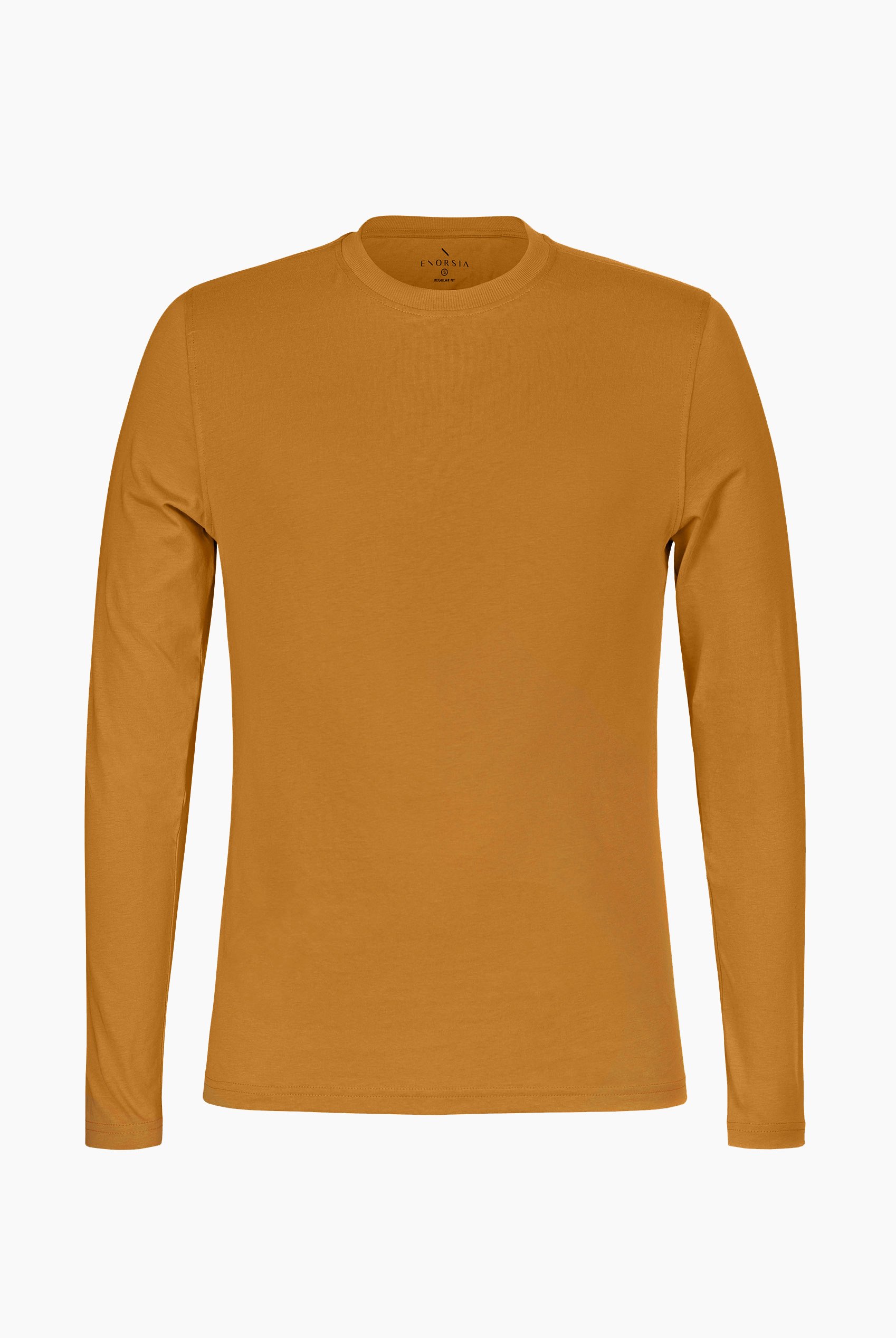 Men's Long Sleeve Cotton T-Shirt 2 Pack