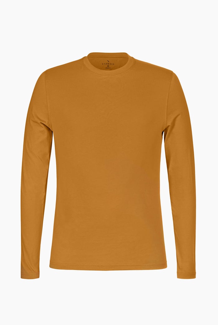 Men's Long Sleeve Cotton T-Shirt 2 Pack