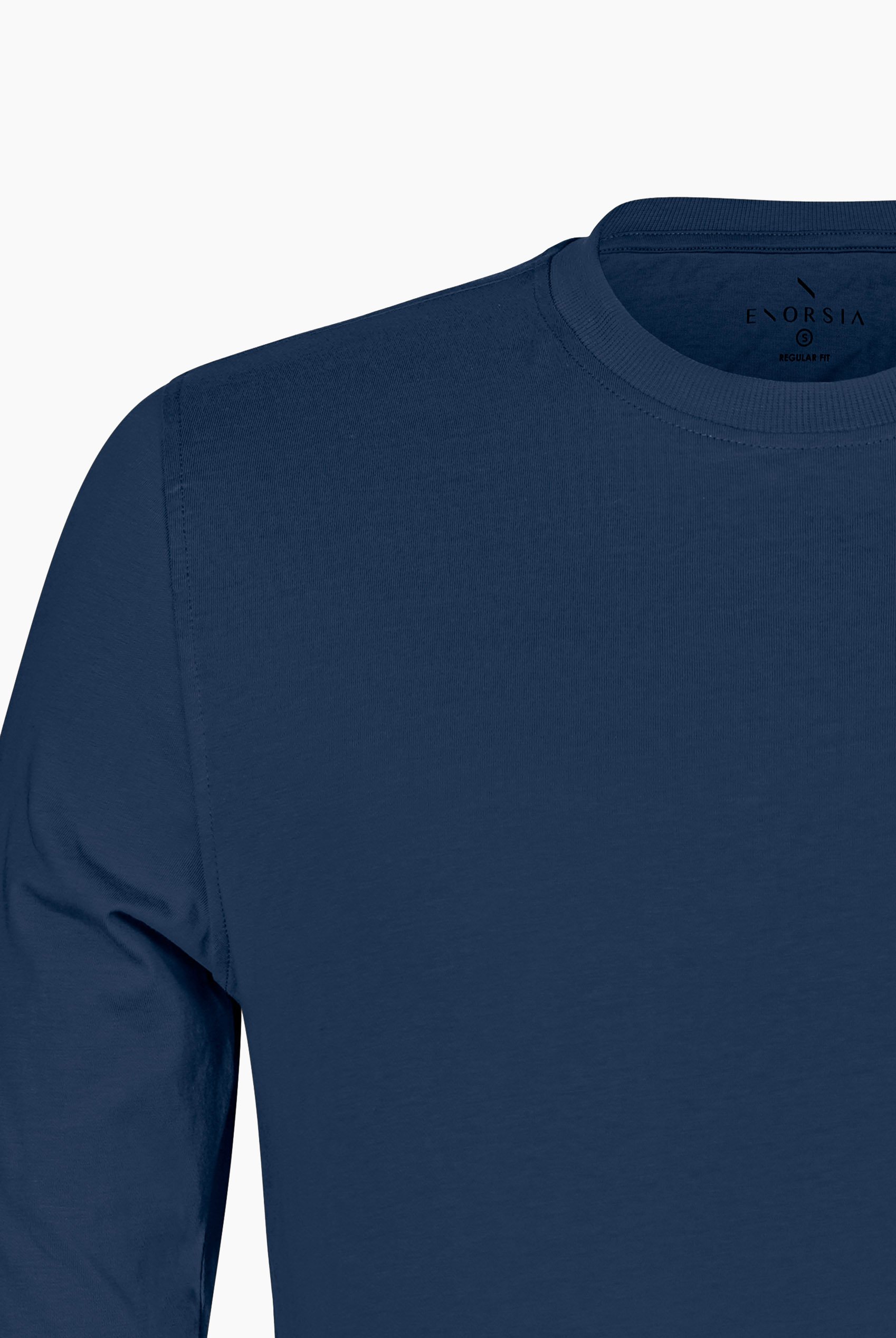 Men's Long Sleeve Cotton T-Shirt 2 Pack