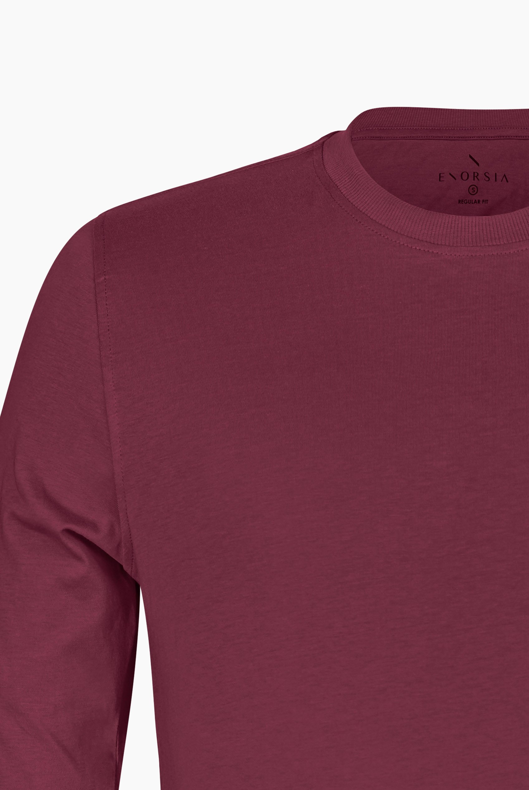 Men's Long Sleeve Cotton T-Shirt 2 Pack