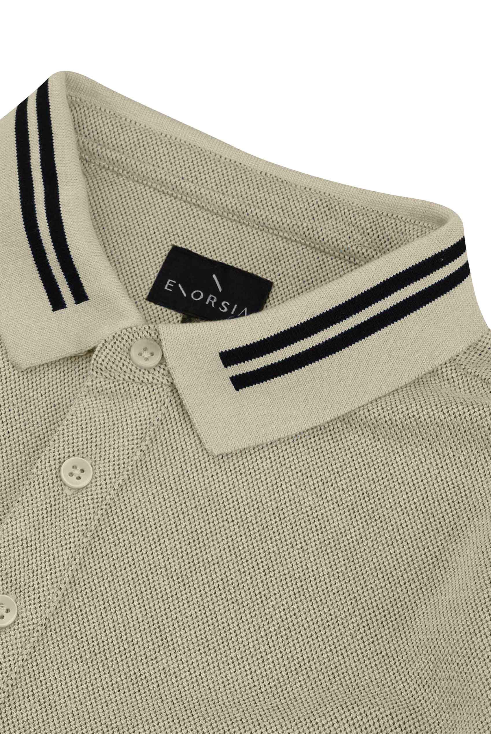 Design Pique Polo With Rib Detailing