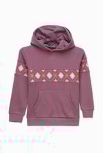 Girls Argyle Christmas Hoodie (12/18mths-7yrs)