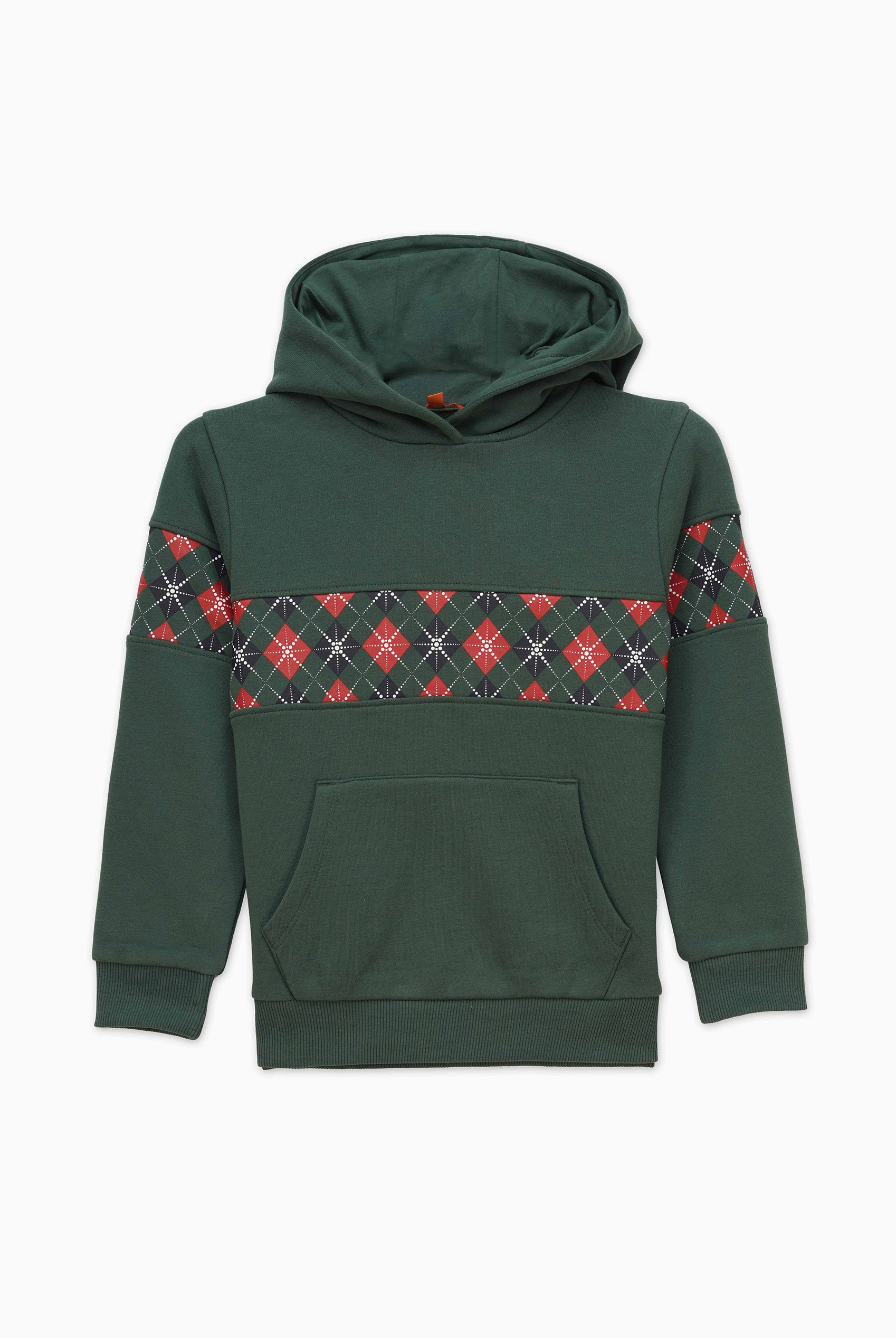 Girls Contrast Panel Hoodie (12/18mths - 7yrs)