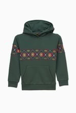 Girls Argyle Christmas Hoodie (12/18mths-7yrs)