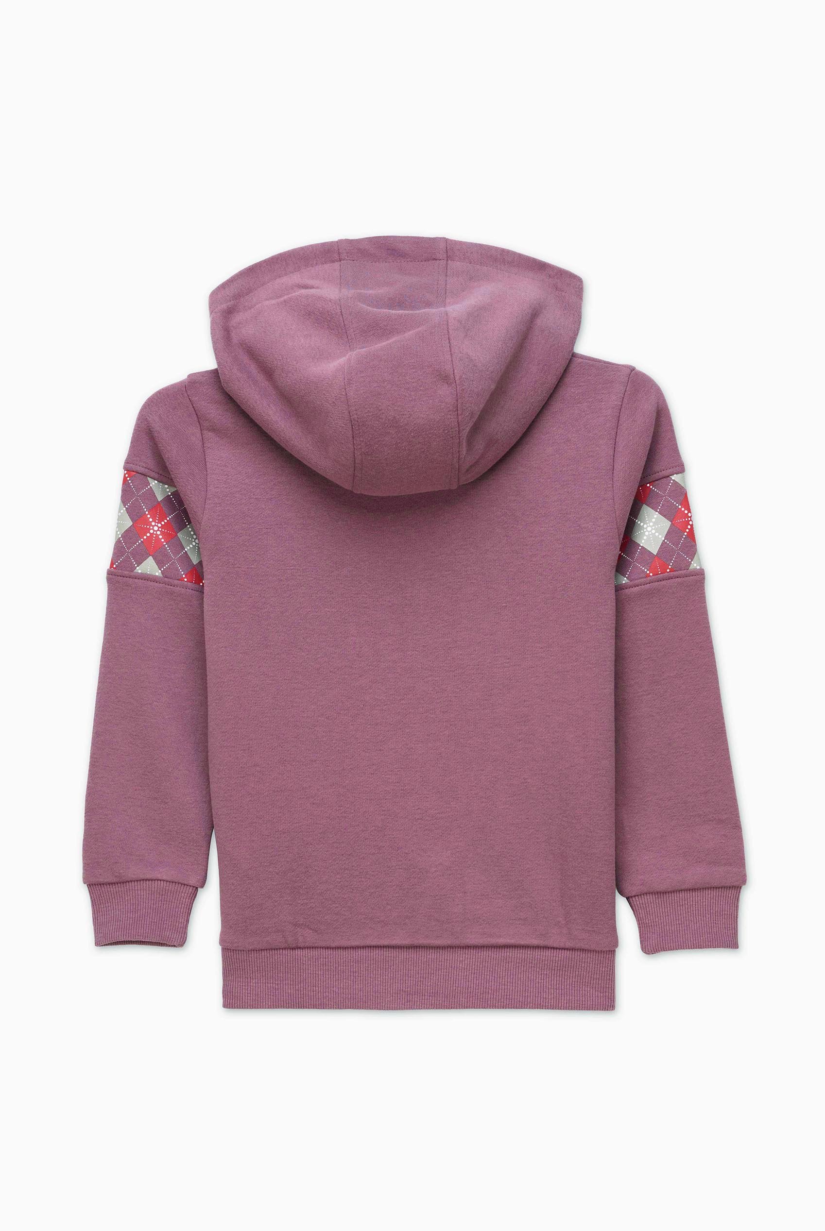 Girls Argyle Christmas Hoodie (12/18mths-7yrs)
