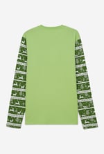 Mens Fair Isle Reindeer Print T-shirt