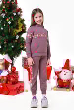 Girls Argyle Christmas Joggers (12/18mths-7yrs)