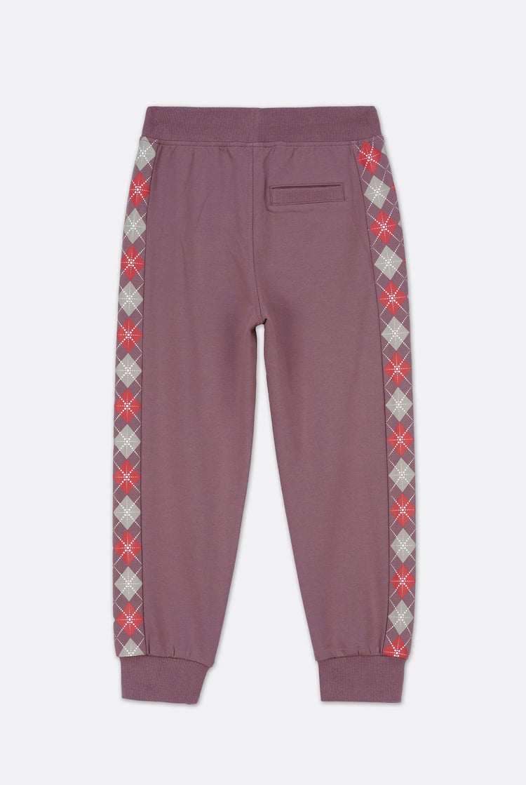 Girls Argyle Christmas Joggers (12/18mths-7yrs)