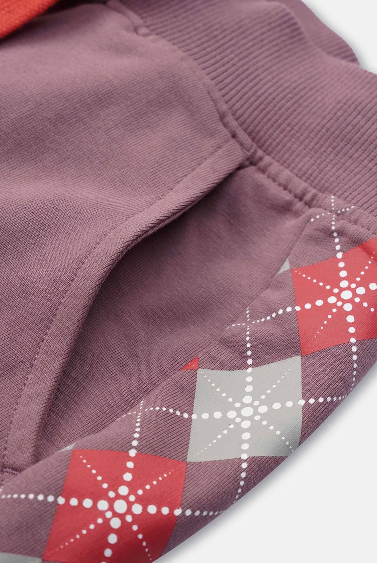 Girls Argyle Christmas Joggers (12/18mths-7yrs)