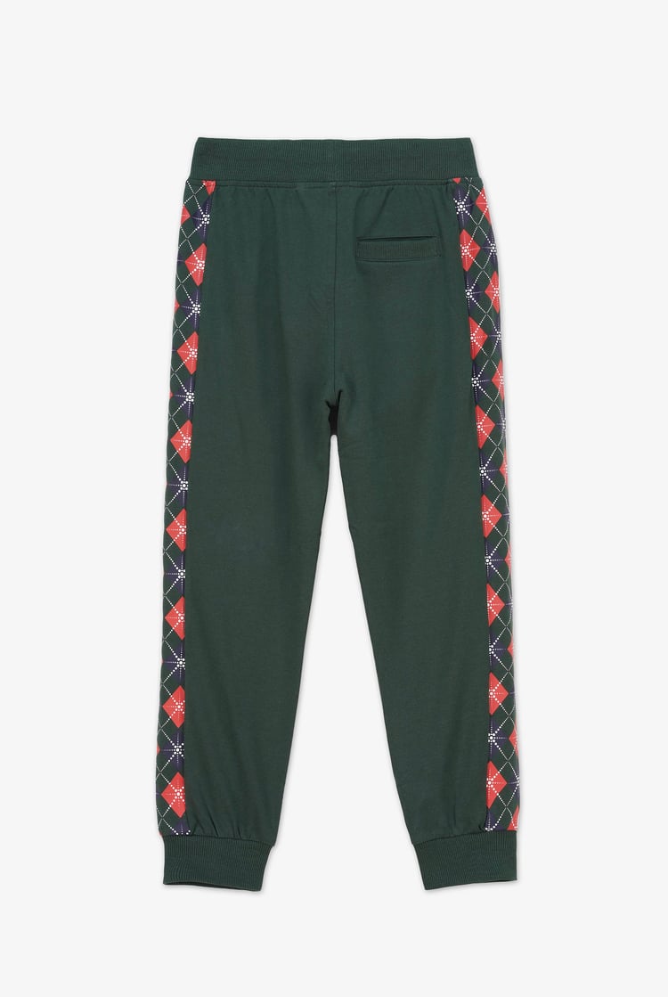 Girls Argyle Christmas Joggers (12/18mths-7yrs)