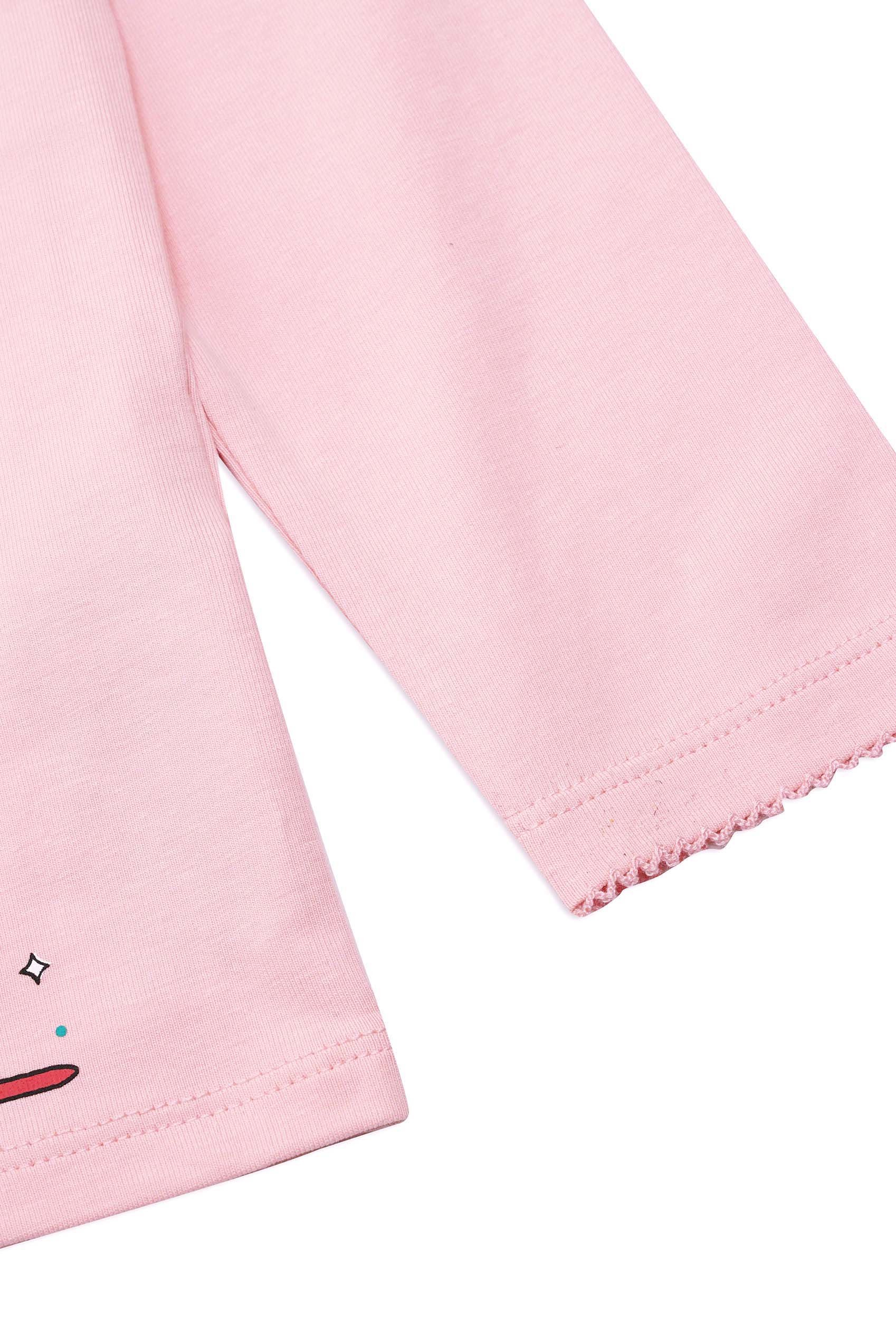 Girls Santa T-shirt (12/18mths-7yrs)