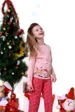 Girls Santa T-shirt (12/18mths-7yrs)