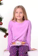 Girls Santa T-shirt (12/18mths-7yrs)