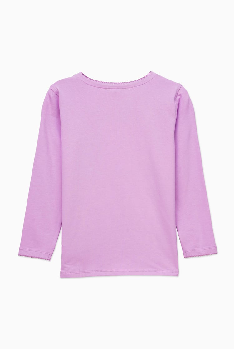 Girls Santa T-shirt (12/18mths-7yrs)