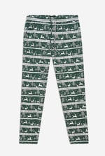 Mens Fairisle Print Christmas Pyjama Bottoms
