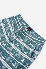 Mens Fairisle Print Christmas Pyjama Bottoms