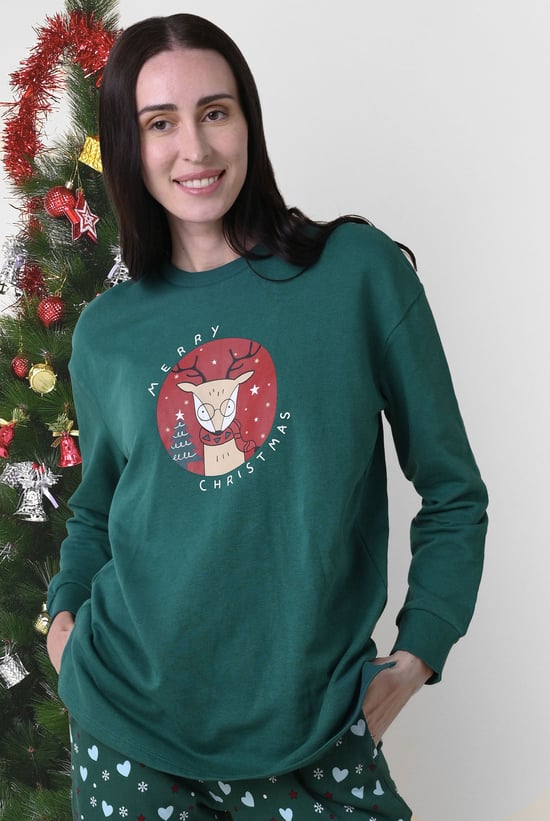 Women's Reindeer Christmas Sweatshirt