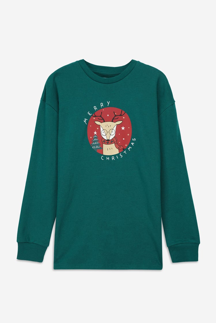Women's Reindeer Christmas Sweatshirt