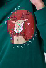 Women's Reindeer Christmas Sweatshirt