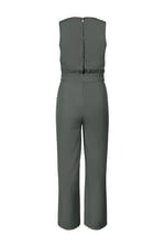 Women’s Sleeveless Blended Fabric Jumpsuit