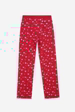 Women's Snow Heart Printed Pyjamas