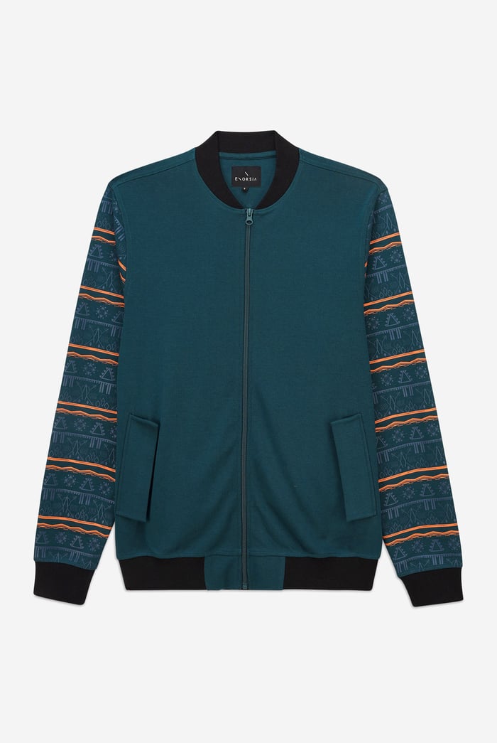 Mens Zip up Bomber Jacket