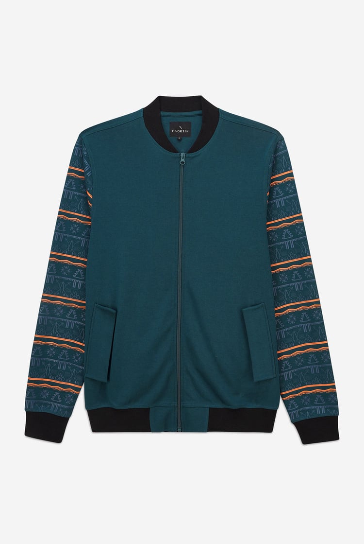 Mens Zip up Bomber Jacket
