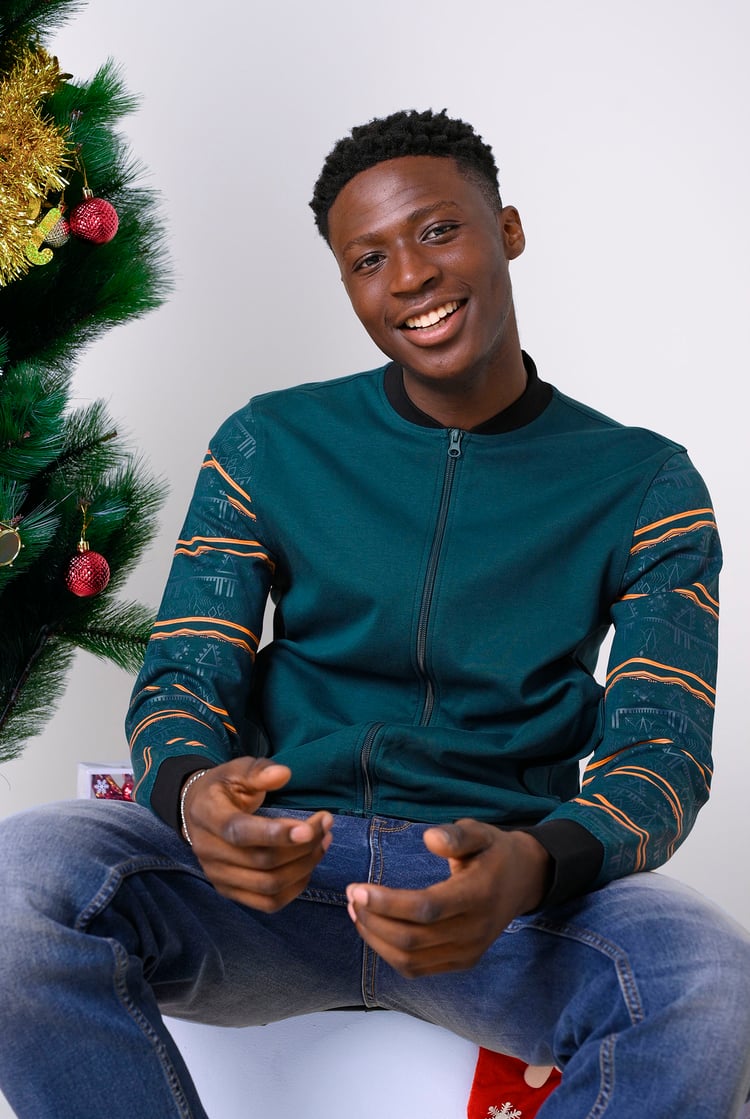 Mens Zip up Bomber Jacket