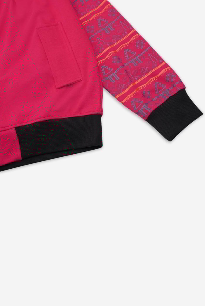 Mens  Zip Through Bomber Jacket