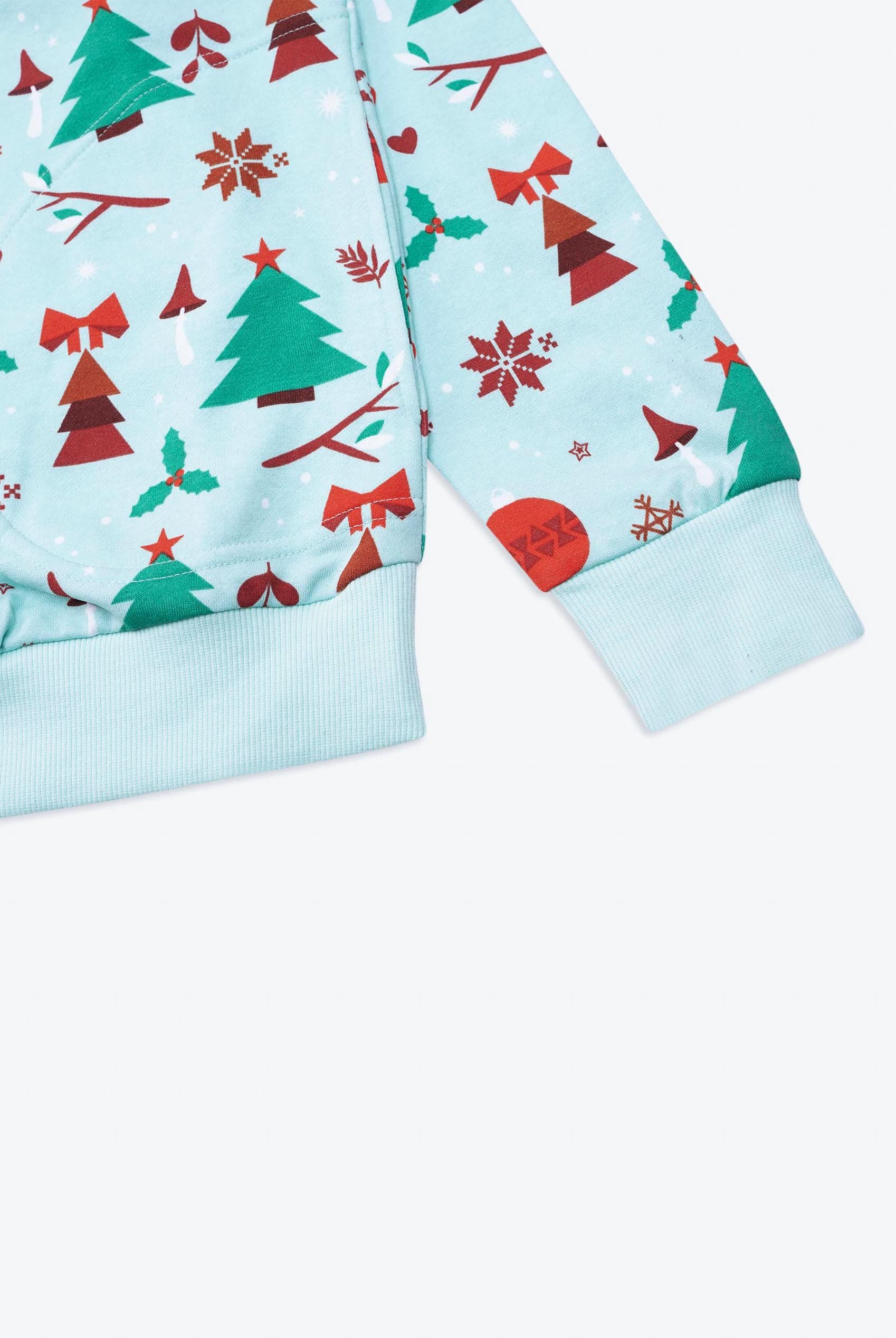 Womens Christmas Print Crew Neck Sweatshirt