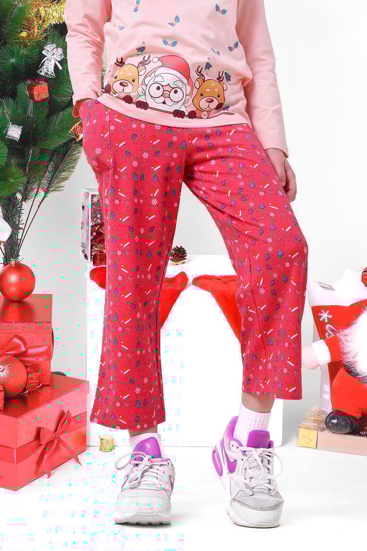 Girls Christmas Pyjama Bottoms (12/18mths-7yrs)